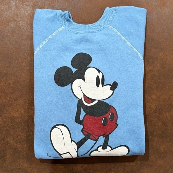 Vintage 1980’s Blue Disney Mickey Mouse Sweatshirt - Picture 4 of 15